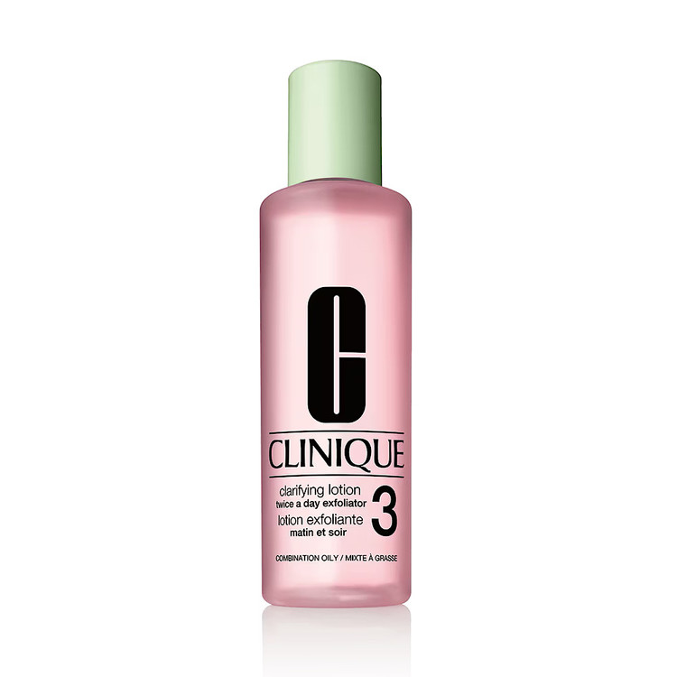 تونر شماره ۳ کلینیک – Clinique Clarifying Lotion 3 مناسب پوست مختلط تا چرب برای پاکسازی منافذ و کنترل چربی پوست