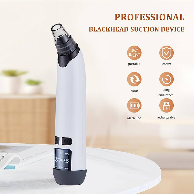 Electric Blackhead Remover — دستگاه میکرودرم جوش و سرسیاه برای پاکسازی عمیق پوست