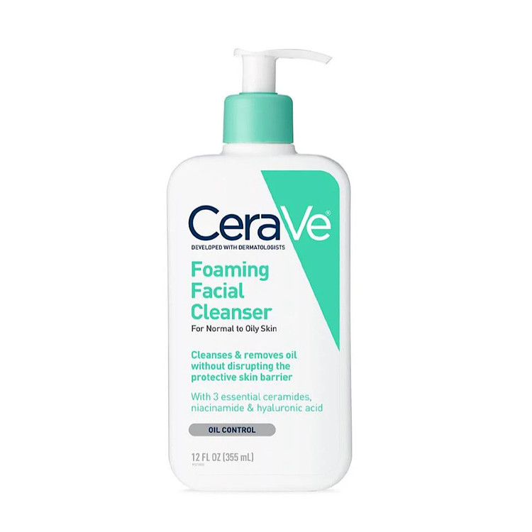 CeraVe Foaming Cleanser — شوینده فومی صورت سراوی برای پاکسازی و حفظ رطوبت پوست