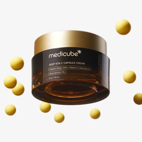 Medicube Capsule Vitamin C Cream — کرم کپسولی ویتامین C مدیکیوب برای روشنکنندگی و محافظت از پوست