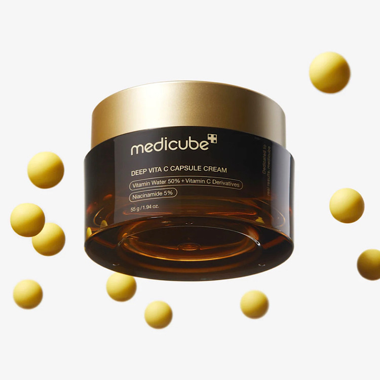 Medicube Capsule Vitamin C Cream — کرم کپسولی ویتامین C مدیکیوب برای روشنکنندگی و محافظت از پوست