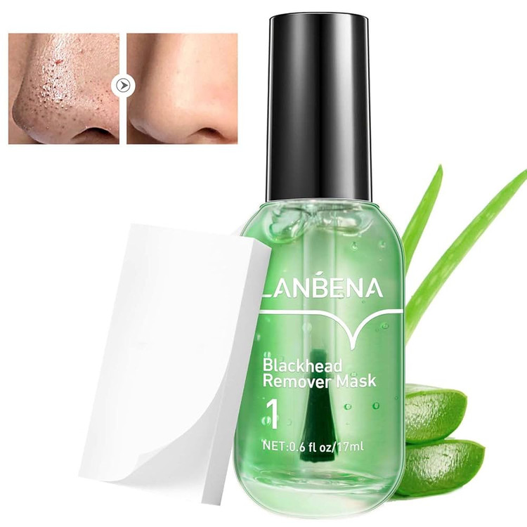 Lanbena blackhead Nose Strips — چسب بینی لانبنا برای پاکسازی عمقی جوشهای سرسیاه و چربیهای اضافی