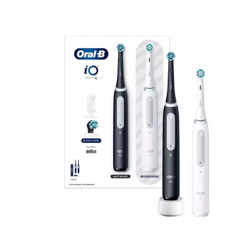 مسواک برقی اورال-بی مدل IO Series 4 DUO مجموعه 2 عددی