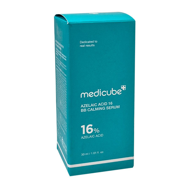 سرم تغذیهکننده و ضد جوش پوست مدیکیوب مدل BB CALMING 16% مناسب برای انواع پوست حجم 30 میلیلیتر