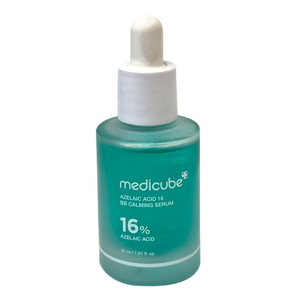 سرم تغذیهکننده و ضد جوش پوست مدیکیوب مدل BB CALMING 16% مناسب برای انواع پوست حجم 30 میلیلیتر