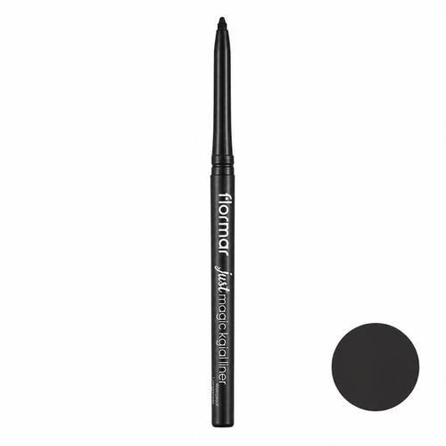 مداد چشم فلورمار مدل Just Magic Kajal شماره 01 رنگ مشکی