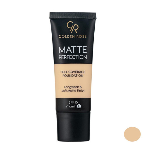کرم پودر گلدن رز مدل Matte Perfection شماره n1 حجم 35 میلی لیتر