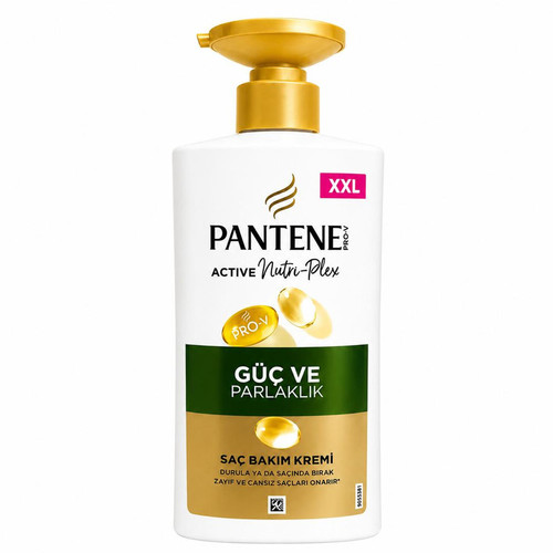 نرمکننده مو پنتن مدل Guc Ve Parlaklik حجم 500 میلیلیتر