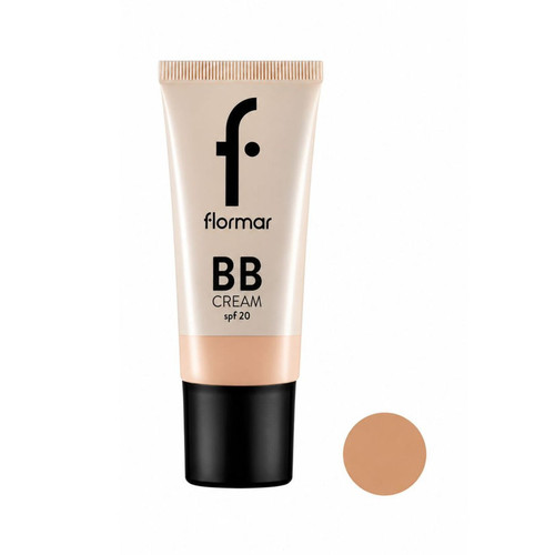 کرم پودر BB مایع 20 Spf فلورمار مدل BB03 شماره 03 مناسب برای انواع پوست حجم 35 میلیلیتر