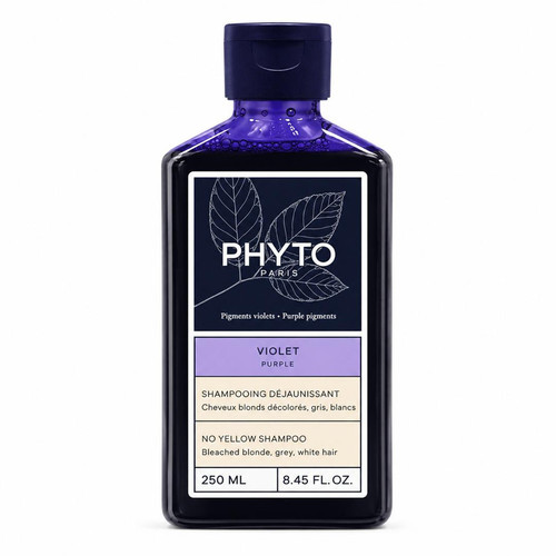 شامپو مو فیتو مدل Violet Purple مناسب موهای رنگ شده و کراتین حجم 250 میلی لیتر