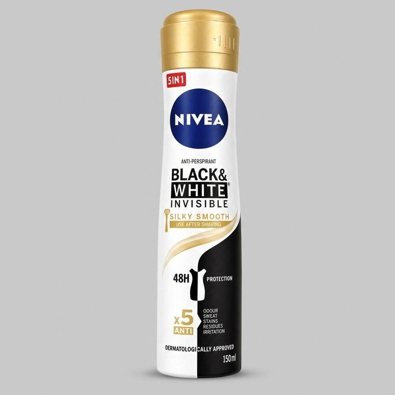 اسپری ضد تعریق نیوآ مدل Silky Smooth حجم 150 میلی‌لیتر