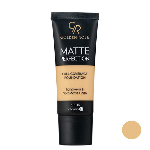 کرم پودر گلدن رز مدل Matte Perfection شماره W3 حجم 35 میلی لیتر