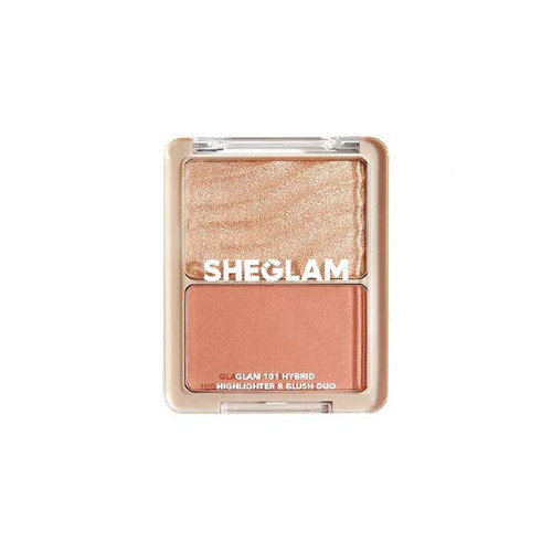پالت هایلایتر و رژگونه شیگلم مدل Glam Hybrid شماره 101