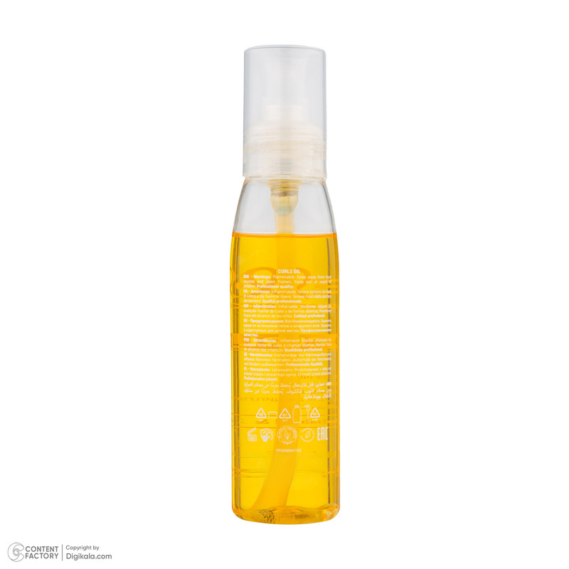 روغن نرمکننده و برطرف کننده وز مو یلو مدل Baobab Oil مناسب برای موهای مجعد و فر حجم 125 میلیلیتر
