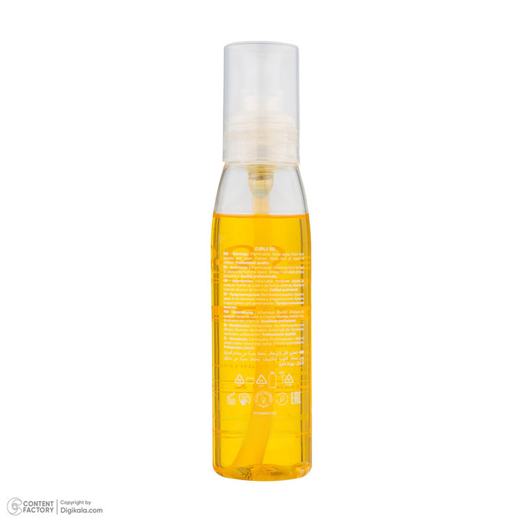 روغن نرمکننده و برطرف کننده وز مو یلو مدل Baobab Oil مناسب برای موهای مجعد و فر حجم 125 میلیلیتر