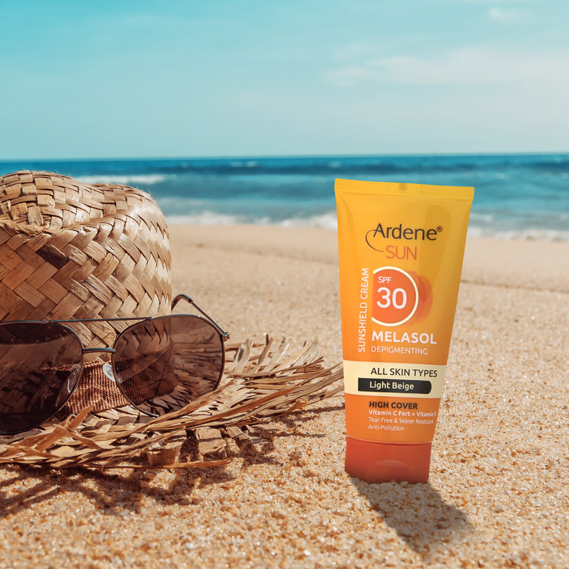 ضدآفتاب رنگی آردن سان Melasol SPF30 ضد لک بژ روشن