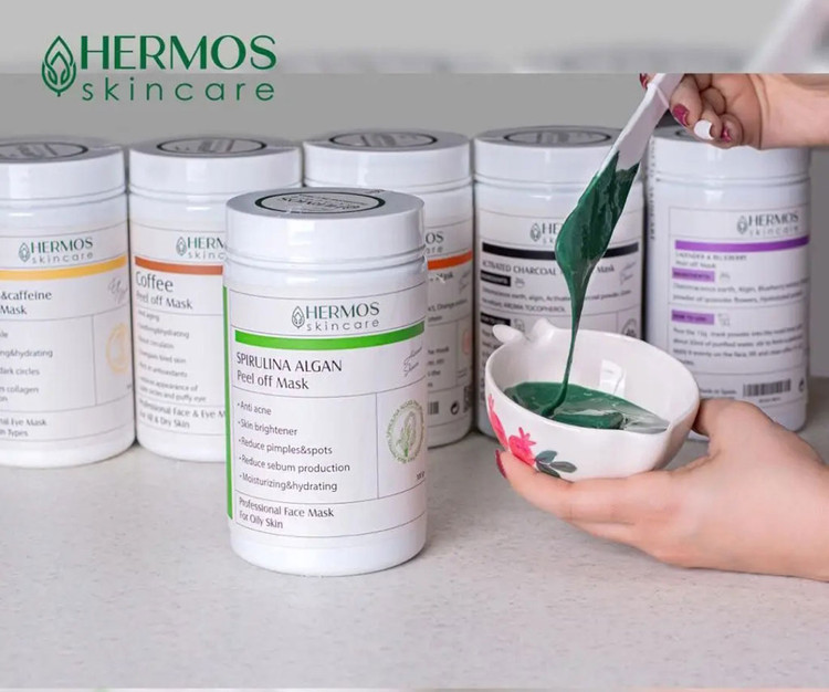 ماسک پیلاف جلبک اسپیرولینا هرموس Hermos حجم 300 گرم