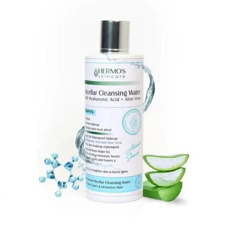 میسلار واتر هیالونیک اسید و آلوئه ورا هرموس Hermos حجم 350 میلی لیتر