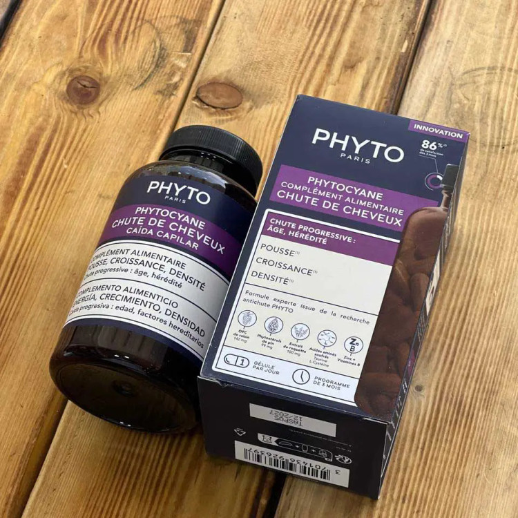قرص فیتوسیان فیتو phyto بسته 84 عددی