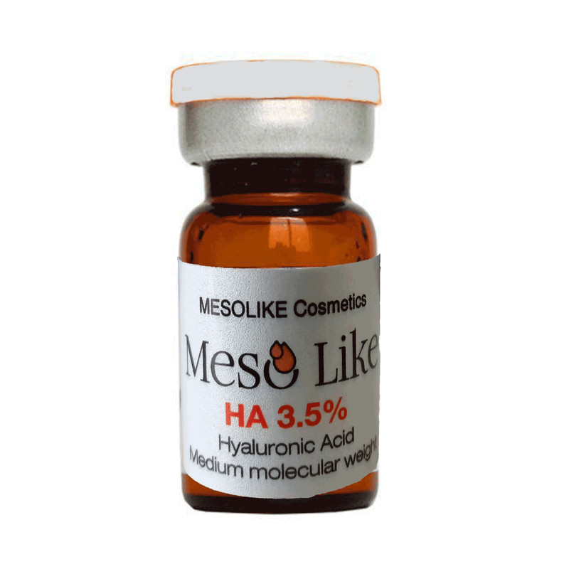 کوکتل پوست مزو لایک مدل Hyaluronic Acid حجم 5 میلی لیتر
