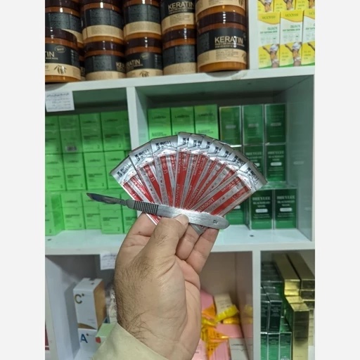 ست درماپیلینگ با 10 عدد تیغ