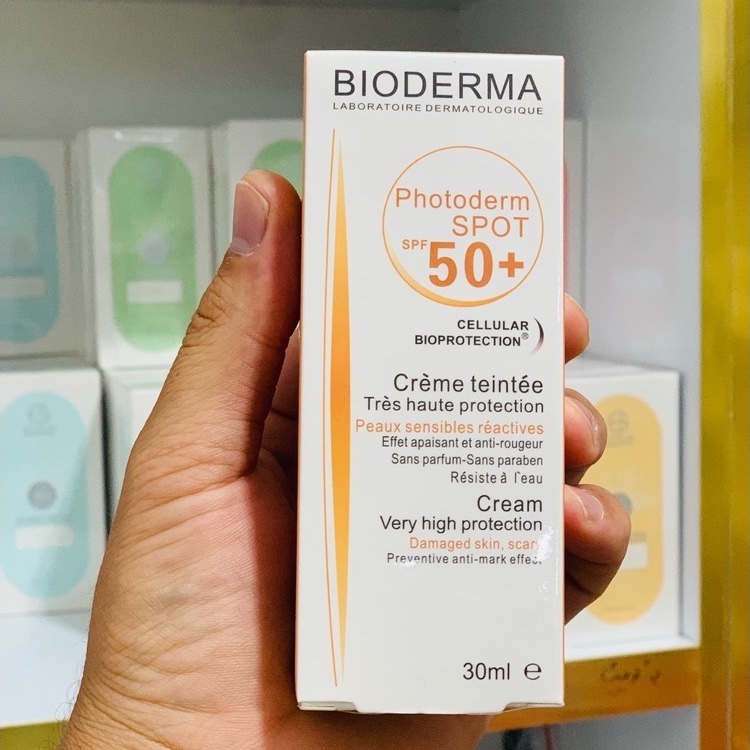 ضدآفتاب بی رنگ بیودرما spf 50