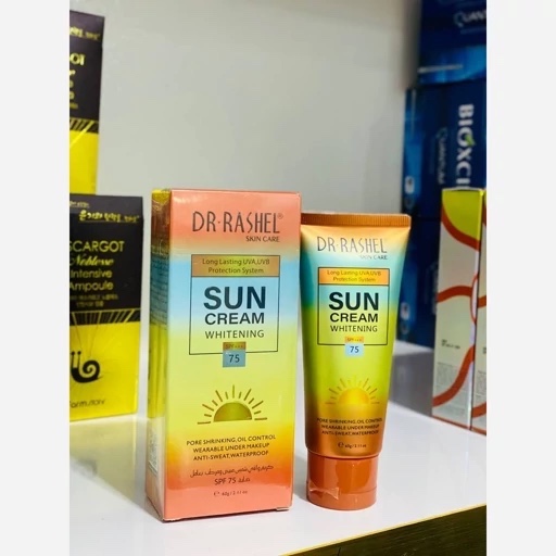 ضدآفتاب سفیدکننده دکتر راشل spf75