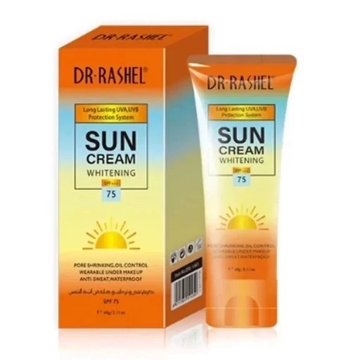 ضدآفتاب سفیدکننده دکتر راشل spf75