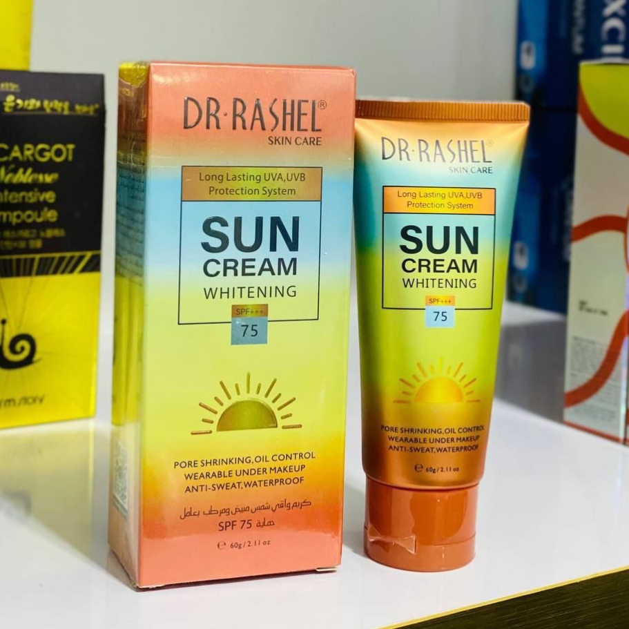 کرم ضد آفتاب SPF75 دکتر راشل ضد لک قوی اورجینال
